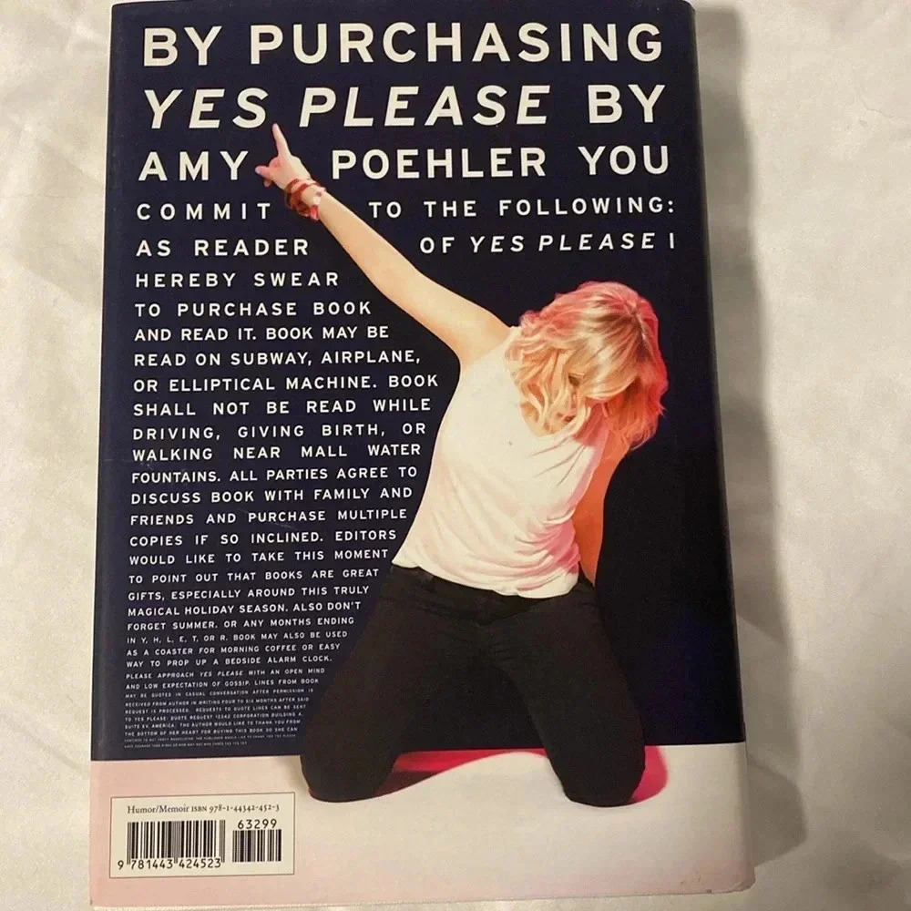 Amy Poehler - Yes Please Hardcover book - Picture 2 of 2
